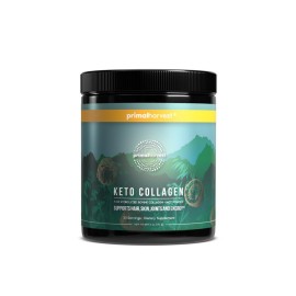 Primal Harvest Keto Collagen Powder with MCT Oil Hydrolyzed Collagen Peptides 10 oz Unflavored Paleo & Keto Friendly Protein Supplement