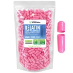 XPRS Nutra Size 000 Empty Capsules - 500 Count Large Empty Gelatin Capsules - Pills for DIY Supplement Capsule Filling - Fillable Color Gel Caps Pills (Pink)