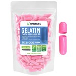 XPRS Nutra Size 000 Empty Capsules - 100 Count Large Empty Gelatin Capsules - Pills for DIY Supplement Capsule Filling - Fillable Color Gel Caps Pills (Pink)