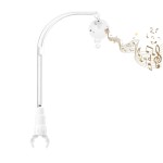 LIUDHPSP 23 inch Baby Crib Mobile Bed Bell Holder Arm Bracket, with Music Box, The Claw Part can be Adjusted Width-DIY Toy Decoration
