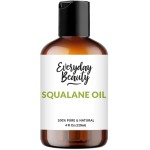Squalane Oil - 100% Pure & Natural Plant Derived Facial Oil 4 Fl Oz - Cold Pressed and Unrefined Premium Grade Multipurpose Moisturizing Oil For Skin and Hair