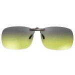 Blue Light Blocking Glasses for Women + Men - Better Sleep + Anti Eye Strain Protection - Computer Screens & Gaming - Metal Clip On - DaytimeMax Yellow Lens