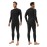 Seaskin Mens 3mm Shorty Wetsuit, Full Body Diving Suit Front Zip Wetsuit for Diving Snorkeling Surfing Swimming X-Small