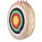 DOSTYLE Traditional Hand-Made Solid Straw Round Archery Target - Coloured Rope Target Face Five Layer for Recurve, Long, Compound Bows