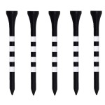 Zivisk Wooden Golf Tees 3-1/4 100 Count 83mm Black