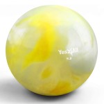 Yes4All Soft Weighted Toning Ball Marble 9lb Yellow