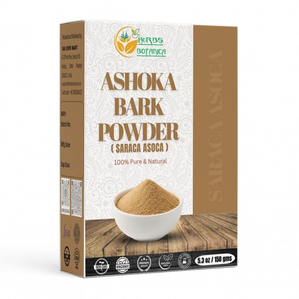Herbs Botanica Ashoka Powder 5.3oz / 150 Grams | Saraca Indica - Traditional Uterine Tonic That Supports Healthy herb for Reproductive System