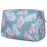 Narwey Cute Makeup Bag Travel Cosmetic Bag Organizer Toiletry Bag Make Up Bags with Compartments for Women Girls (Large, Flamingo)