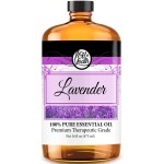 Oil of Youth Lavender Essential Oil Pure for Diffuser, Aromatherapy, Calming & Relaxation (16oz Bulk)
