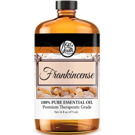 Oil of Youth Frankincense Essential Oil - Pure Frankincense Oil for Aromatherapy, Calming, Relaxing, Diffuser (16oz Bulk)