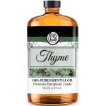 Oil of Youth Thyme Essential Oil - Pure Essential Oil for Skin Therapy, Aromatherapy & Diffuser (16oz Bulk)