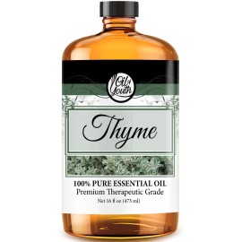Oil of Youth Thyme Essential Oil - Pure Essential Oil for Skin Therapy, Aromatherapy & Diffuser (16oz Bulk)