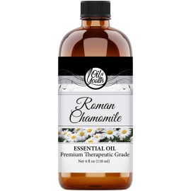Oil of Youth Essential Oils 4oz - Chamomile (Roman) Essential Oil - 4 Fluid Ounces - Chamomile Oil - Aromatherapy Oils - Chamomile Essential Oil Therapeutic Grade