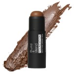 Palladio BUILD & BLEND Foundation Stick, Medium Coverage Buildable Contour Stick for Face, Ultra Blendable Creamy Formula for a Natural Shine Free Finish, Professional Makeup, 0.25 Ounce (Warm Brown)