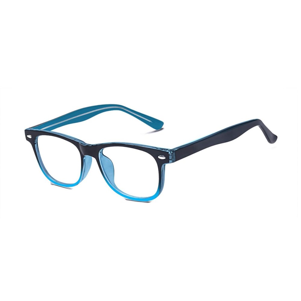 Outray Kids Computer Blue Light Blocking Glasses for Boys and Gilrs Age 3-12 Anti Eyestrain (Gradient Blue, 46)