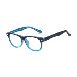 Outray Kids Computer Blue Light Blocking Glasses for Boys and Gilrs Age 3-12 Anti Eyestrain (Gradient Blue, 46)