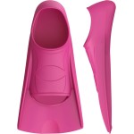 Gintenco Swim Fins, Kids Swim Training Fins for Lap Swimming, Travel Size Flippers with Mesh Bag, Silicone Swimming Fins for Kids Teens Adults Women Men