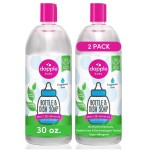 Baby Bottle Soap & Dish Soap Refill by Dapple Baby, Fragrance Free, Plant Based Dish Liquid for Dishes & Baby Bottles - Hypoallergenic Soap, Liquid Soap Refill, 30 Fl Oz (Pack of 2)