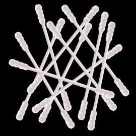 800 Pieces Cotton Swabs, Double Spiral Tipped with Paper Stick, Quality Cotton Heads- Sturdy Handle - Multipurpose, 4 Packs, 200 Pieces 1 Pack