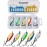 THKFISH Fishing Lures - Trout & Pike Bass Fishing Spoons - 5pcs, Color B, 1/5oz