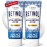 LilyAna Naturals Retinol Cream - Anti-Aging Moisturizer for Face & Neck, Made in USA, Wrinkle Reduction - 1.7oz, 2 Pack