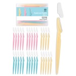 MoHern Dermaplaning Tool for Face, 30 Pcs Dermaplane Razor for Face, Multipurpose Face Razors for Women and Men, Multi-Color