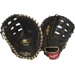 Rawlings | R9 Baseball First Base Mitt | 12.5 |Modified Pro H Web | Right Hand Throw