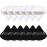 Maitys 12 Pieces Powder Puff Triangle Face Makeup Cosmetic for Loose Powder Soft Body Washable Reusable Foundation Sponge Mineral Wet Dry Makeup Tool(Black, White, Small)