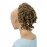 CAISHA Jumbo Hairpiece Scrunchy Updo Voluminous Curly Messy Bun Light Brown Mix G9L