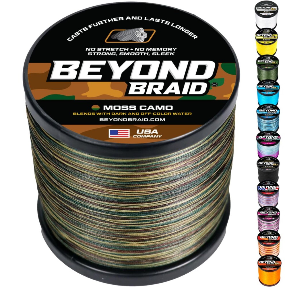 Beyond Braid Moss Camo 150 Yards 15lb
