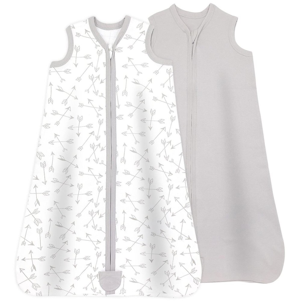 Baby Wearable Blanket (US, Age, 6 Months, 12 Months, Grey Arrow-solid (2 Pack))