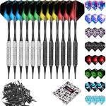 CyeeLife 16g Soft tip Darts with Extra Flights and Plastic Points For Beginners