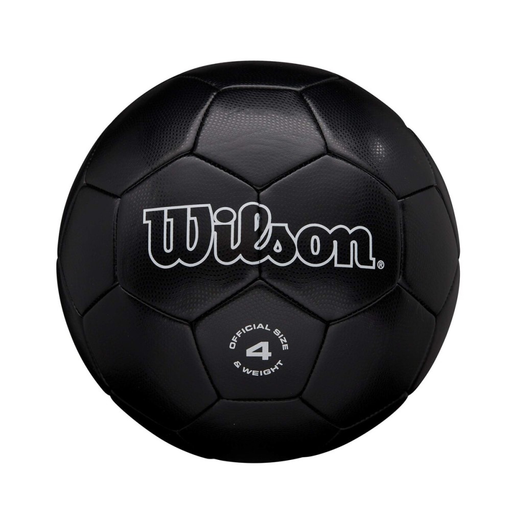 WILSON Traditional Soccer Ball - Size 4, Black