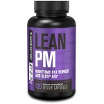 Jacked Factory Lean PM Night Time Fat Burner, Sleep Aid Supplement, & Appetite Suppressant for Men and Women - 120 Stimulant-Free Veggie Weight Loss Diet Pills