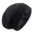 Silky Satin Lined Bonnet Sleep Cap - Adjustable Stay on All Night Hair Wrap Cover Slouchy Beanie for Curly Protection Women and Men Solid Black