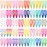 Toddler Hair Clips, Funtopia 80 Pcs (1.2 Inch, 3cm) Cute Mini Snap Hair Clips for Baby Girls Kids, Colorful Small Snap Barrettes Metal Barrette for Fine Hair