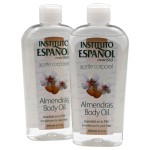Instituto Espaol Almond Body Oil, Smoothness for your Skin, 2-Pack Of 8.5 FL Oz each, 2 Bottles