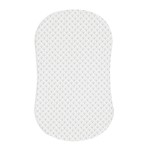HALO BassiNest Fitted Sheet - 100% Cotton, Soft and Breathable Bassinet Sheet for Babies, 30 x 16 Pre-Shrunk Sheet, Pebble