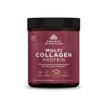 Ancient Nutrition Collagen Peptides Powder, Multi Collagen Protein, Women & Men, Vitamin C, Probiotics, Hydrolyzed Collagen, Supports Skin, Joints, Gut Health, Unflavored, 60 Servings