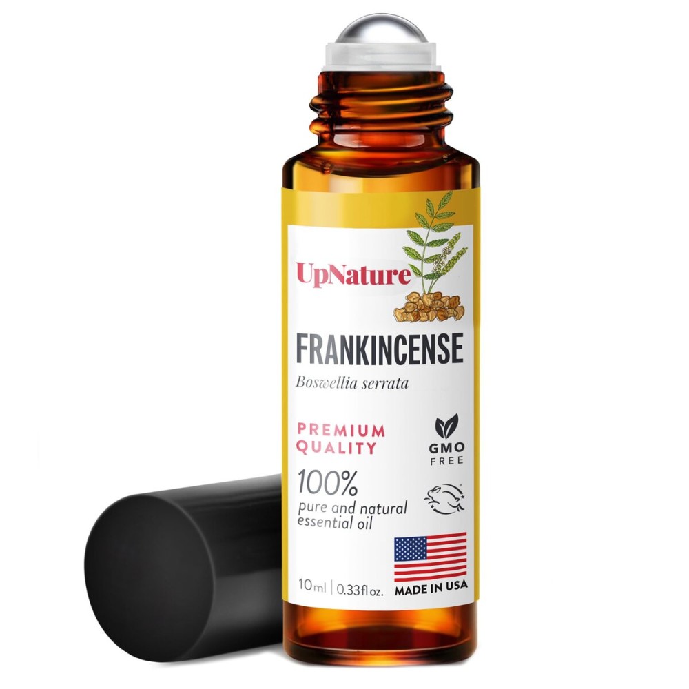 UpNature Frankincense Essential Oil Roll On - 100% Pure Frankincense Oil for Skin