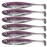 Paddle Tail Soft Lures Shad Lure Swimbaits Minnow Bait Paddle Tail Shad Bait for Pike Bass Trout Walleye Crappie (3, 3.14in - 6Pcs)