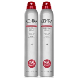 Kenra Professional Color Maintenance Thermal Spray 11 | Color Protection Hairspray | All Hair Types | 8 oz (2-Pack)