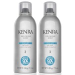 Kenra Dry Volume Burst 3 | Instant Volume Hairspray | Soft Hold Volumizing Spray | Dry Application | All Hair Types | 7.5 oz (2-Pack)