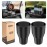 10L0L Universal Golf Cart Heater Propane Cup Holder for Yamaha EZGO Club Car, Material Upgrade Replacement Holder for 16.4 oz Portable Propane Heater Camping Gas Cylinder Black (2 Pack)