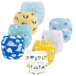 Potty Training Pants for Boys Girls, Learning Designs Training Underwear Pants (8 Packs, 2-4T)