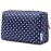 Narwey Cute Makeup Bag Travel Cosmetic Bag Organizer Toiletry Bag Make Up Bags with Compartments for Women Girls (Large, Polka Dot)