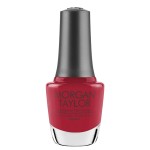 Morgan Taylor Nail Lacquer Shake Up The Magic! Collection (Stilettos in the Snow) Red Professional, Vibrant, Chip-Resistant, Fast-Drying, Long-Lasting, High-Shine, 0.5 ounce