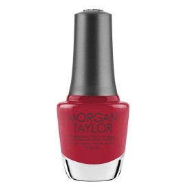 Morgan Taylor Nail Lacquer Shake Up The Magic! Collection (Stilettos in the Snow) Red Professional, Vibrant, Chip-Resistant, Fast-Drying, Long-Lasting, High-Shine, 0.5 ounce