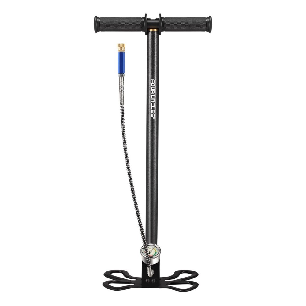 FOUR UNCLES PCP Pump for Air Gun - 3 Stage PCP Hand Pump 4500Psi/30MPA, High Pressure Hand Pump for Air Rifle, Air Gun Tools