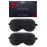 BeeVines Sleep Mask, 2 Pack 100% Real Natural Silk Eye Masks with Adjustable Strap for Sleeping, Mulberry Silk Eye Sleep Shade Cover, Blocks Light Reduces Puffy Eyes Traveling Gifts (Black & Black)